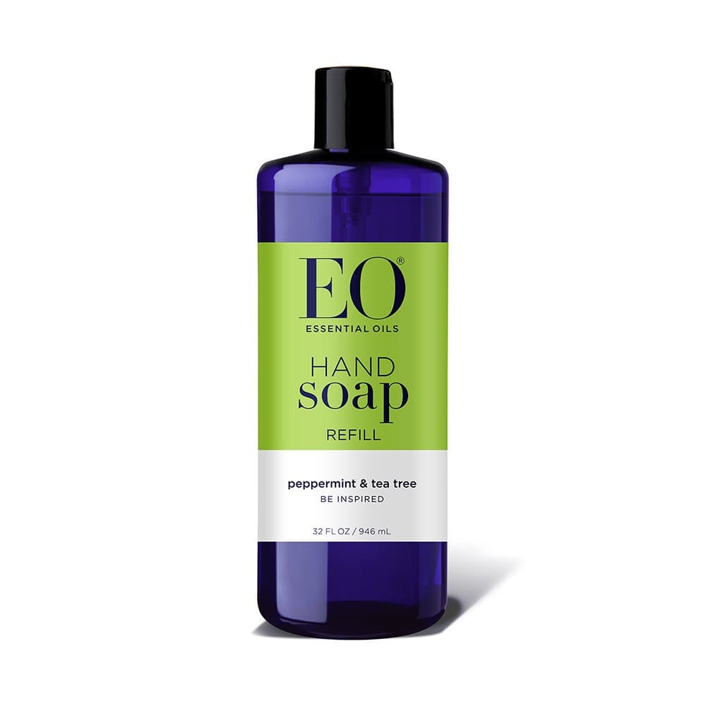 EOHand Soap: Peppermint and Tea Tree, 32 Ounce Refill