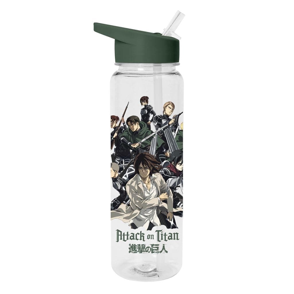 Pyramid International Attack on Titan Water Bottle (Survey Corps Design) - 700ml Plastic Bottle - Anime Water Bottle - Official Merchandise