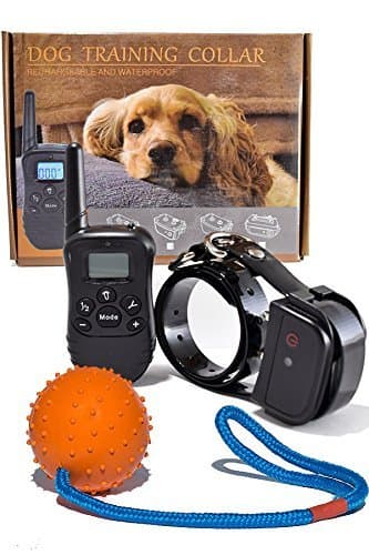 Shock Collar for Small to Large Dogs Rechargeable & Waterproof 990ft Remote ECollar with Beep Vibrating & Electric Shocking Best Sport Shocker