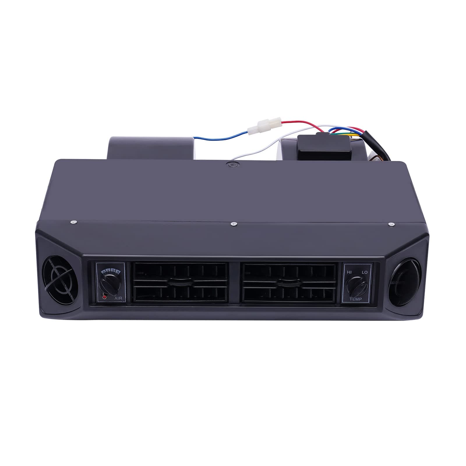 12 Volt Air Conditioner, A/C Air Conditioning Evaporator Kit 12v Universal Under Dash Ac Evaporator Underdash Heating Cooling Unit 3 Speed for Car Truck A/C Air Conditioner