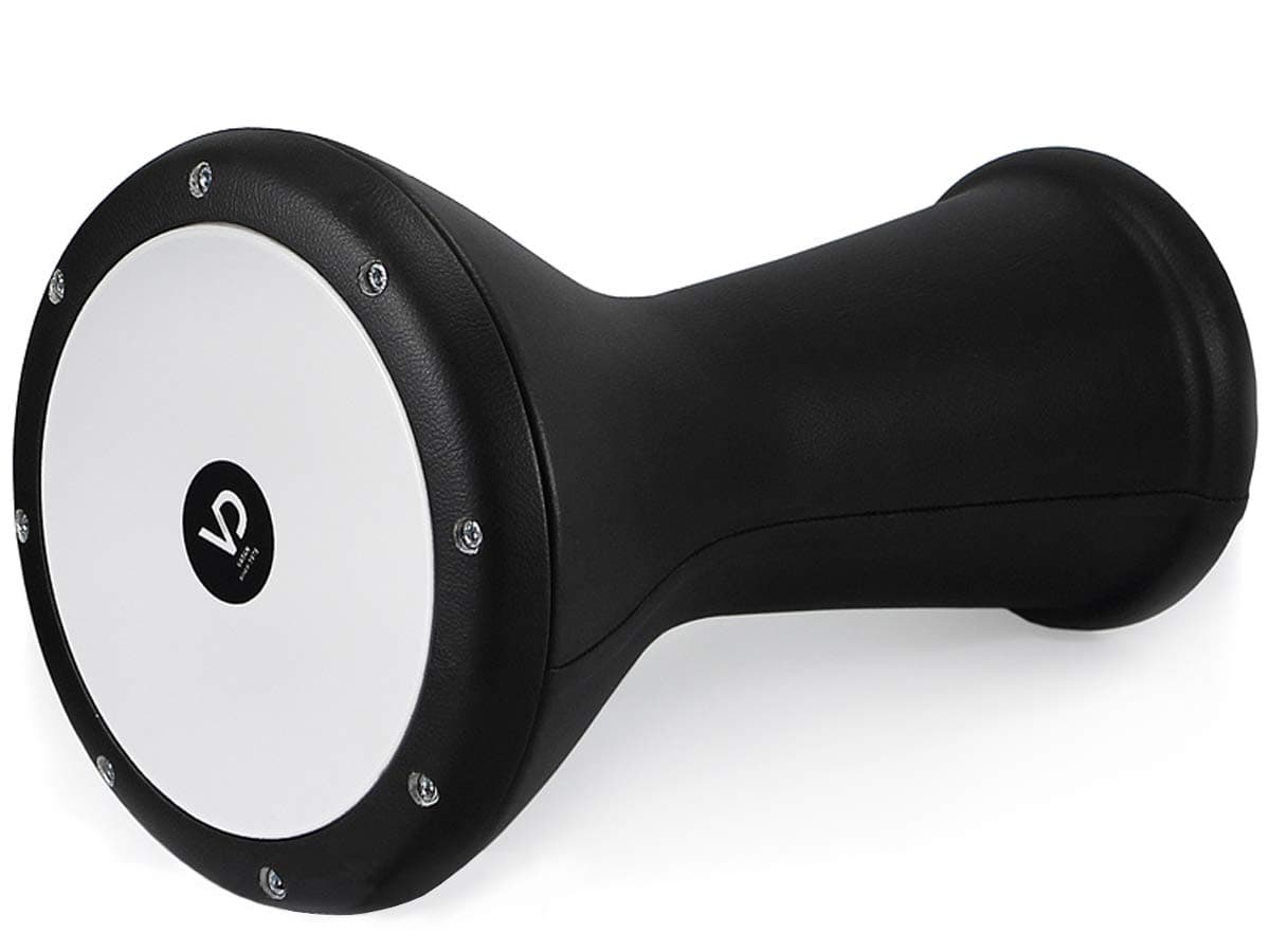 Vatan 3002 Egyptian Derbuka with Faux Leather Coating Large Diameter 22 cm Black