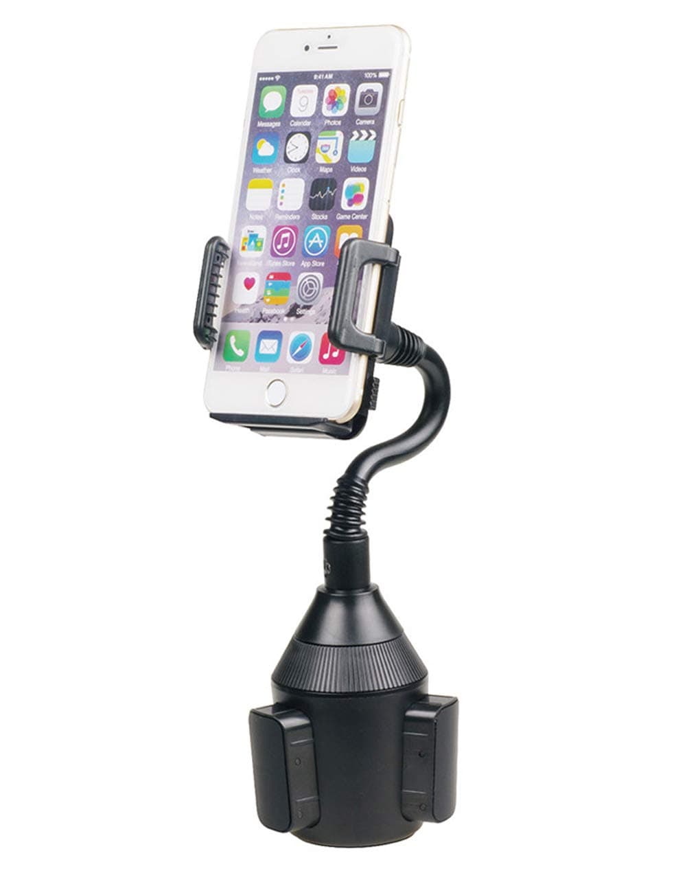 HypersonicHPN576 Universal Smartphone/Telephone/PDA/iPod Cup-Holder, Black