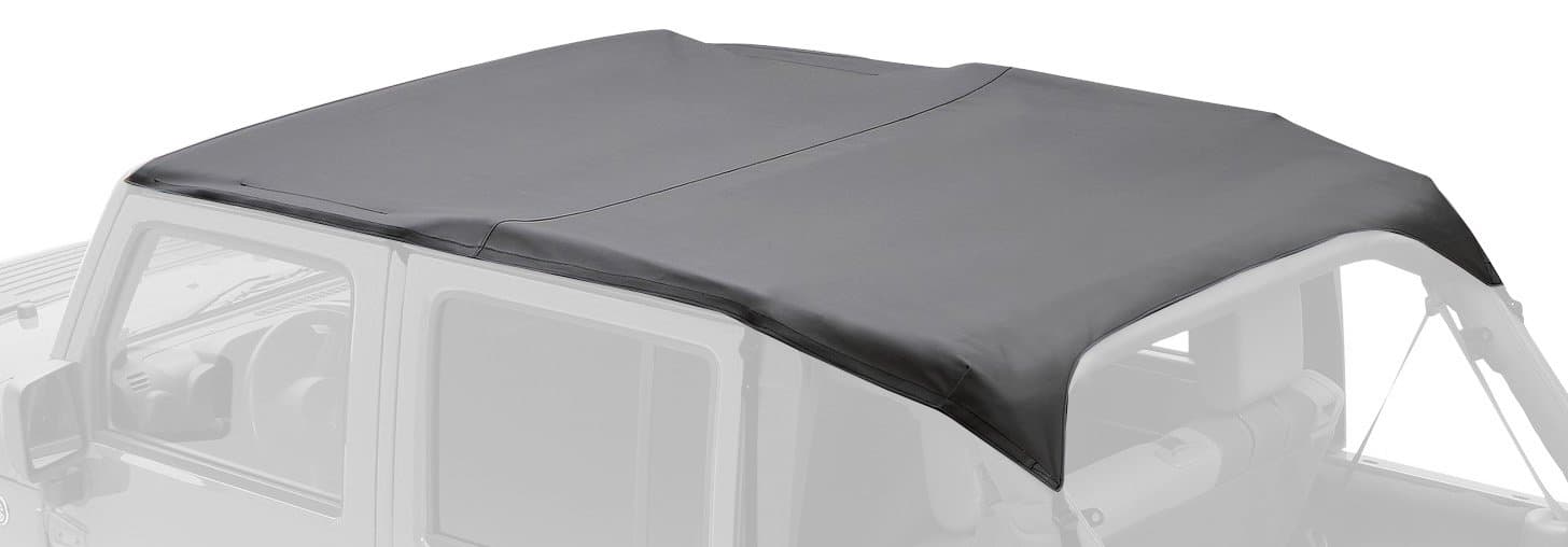 5258435 Black Diamond Safari Style Bikini Top For 2010-2018 Wrangler Jk Unlimited (Non-Cable Style)