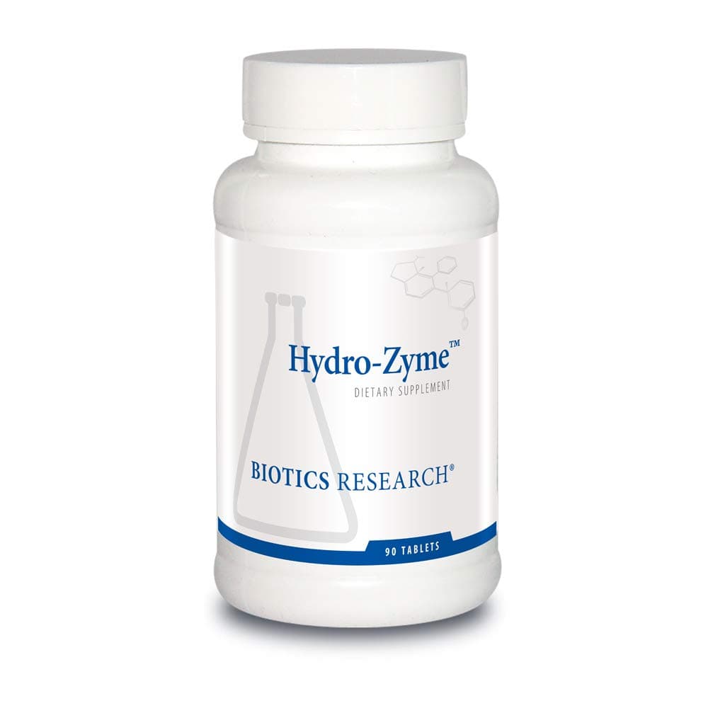 Biotics Research Hydro-Zyme Digestive Support, Contains Betaine Hydrochloride, Supports Healthy Gastric pH 90 Tablets