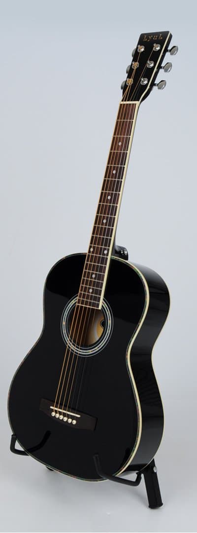 3/4 Size Acoustic Premium Guitar Package (Black)