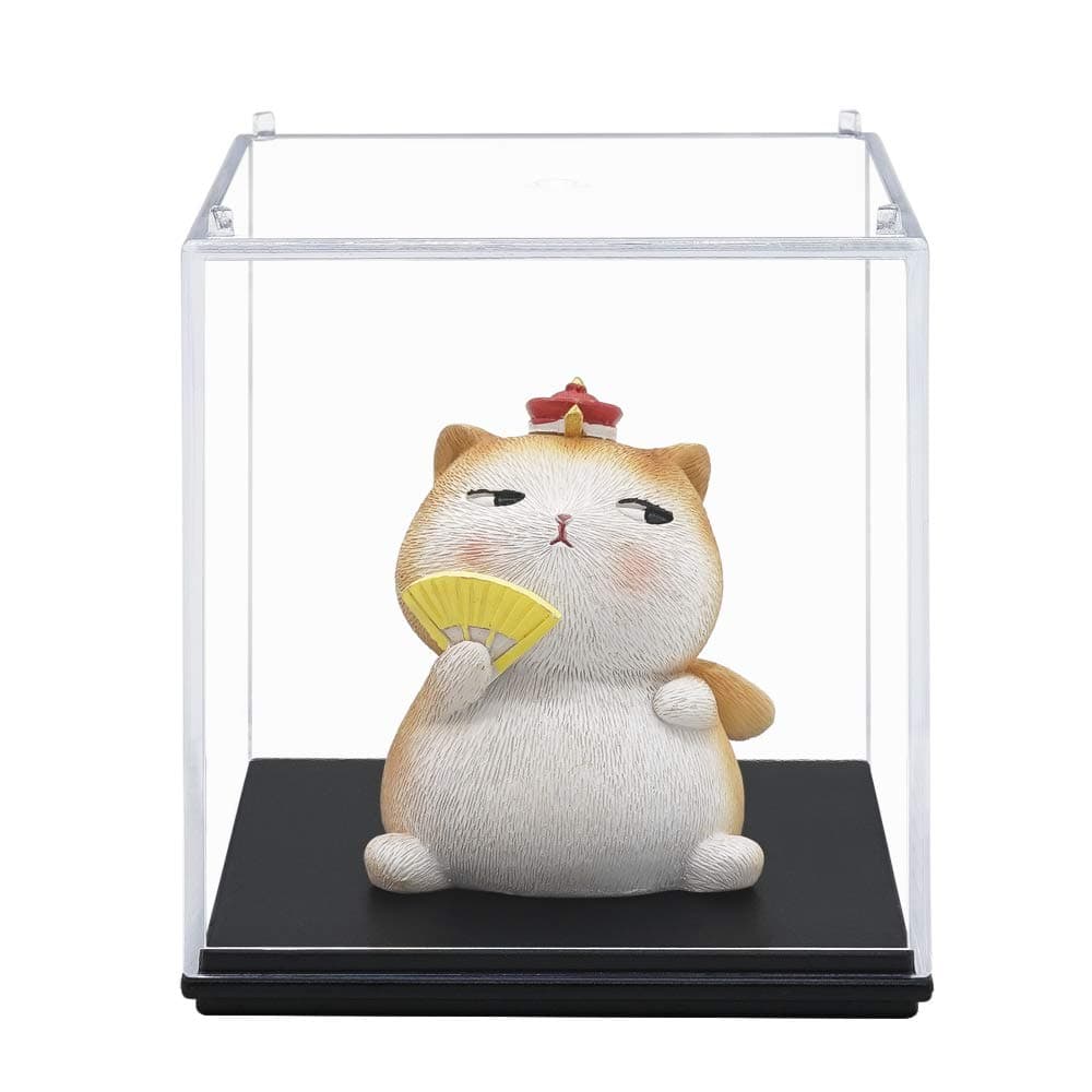 Tingacraft Small Display Case (6.7 x 6.7 x 6.5 cm) for Golf Ball Acrylic Stackable Perspex Box