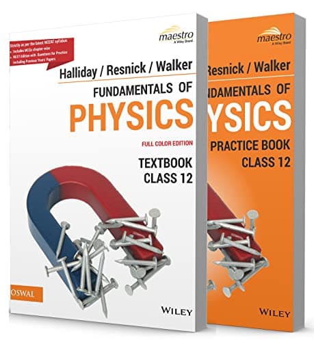 Fundamentals of Physics: CBSE Class 12 (CBSE & NEET) - Set of Textbook & Practice Book