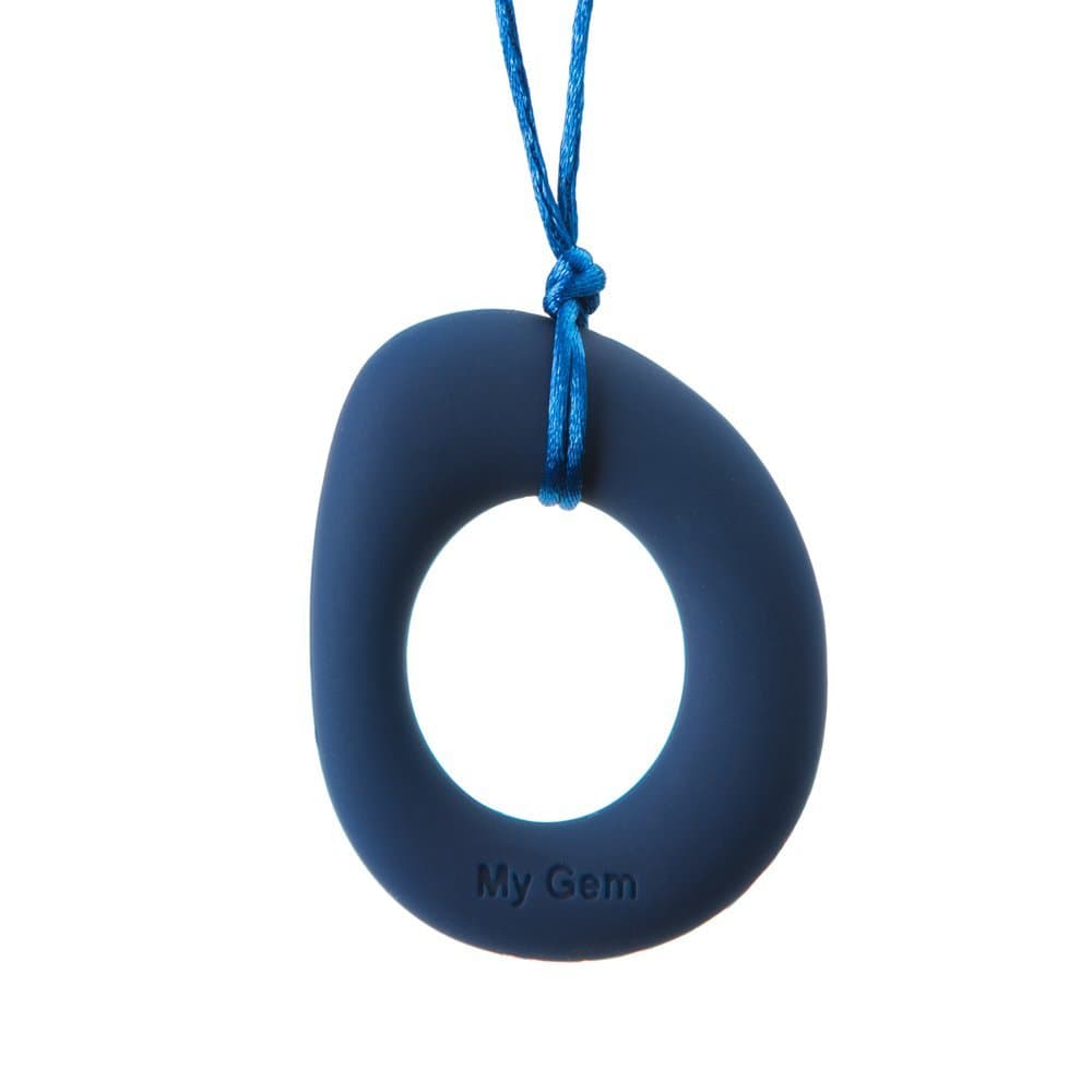ChewigemEternity Pendant - Super Smooth, Hard Wearing, Discreet Chewable Necklace & Sensory Chew for Anxiety Reduction & Improved Focus