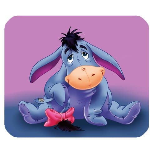 1 X Design Your Own Beautiful Mousepad Eeyore Cartoon SeriesMousepad-JN401