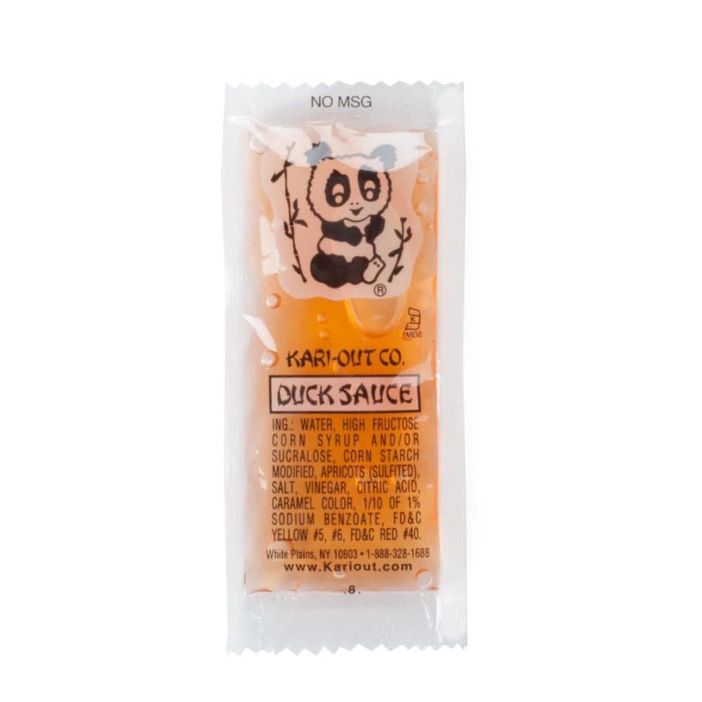 Kari-Out Duck Sauce 8 Gram Portion Packet - 450/Case