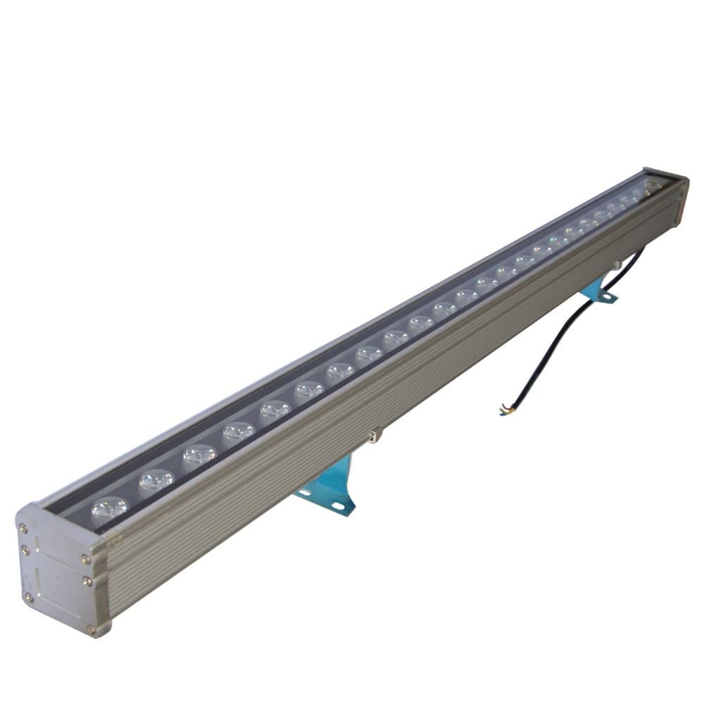 RSN 24W LED Wall Washer Bar Light Outdoor Building Landscape Single Spot Lighting IP65 Warm White Decorative [Energy Class A+]