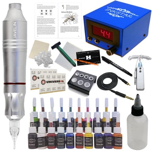Javelin Tattoo Pen Kit (Starter Kit + 20 Colors)