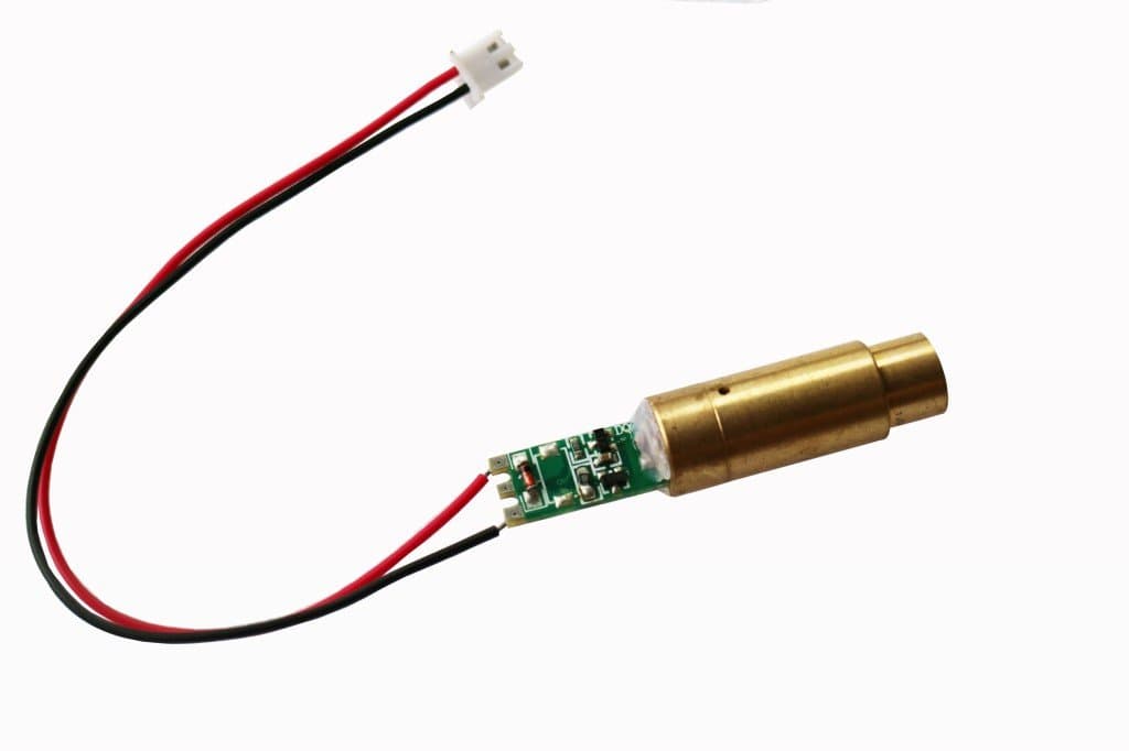 532nm Green Laser Module Diode Stage Light moduler with Cable(5mw Green Dot Laser Module)