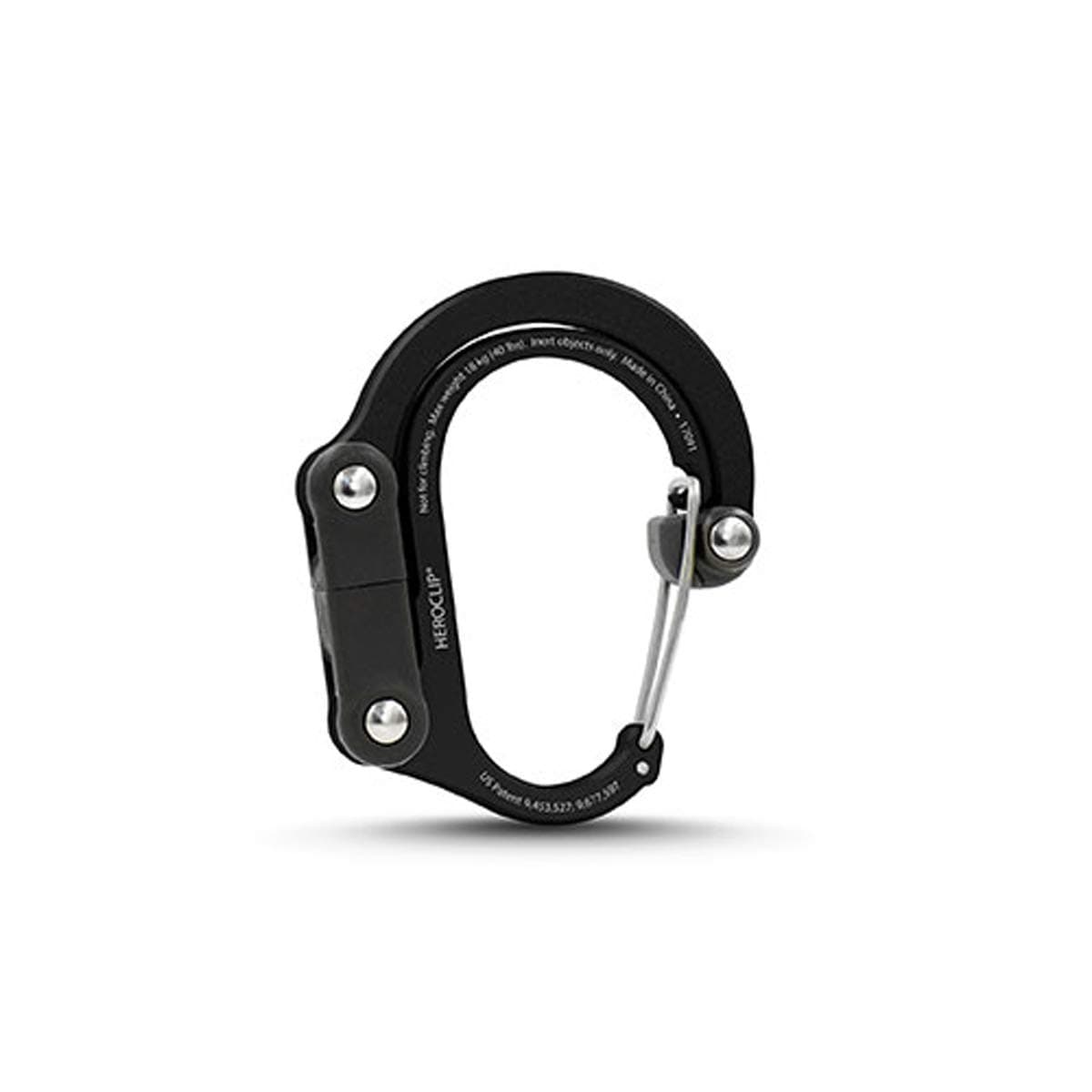 HEROCLIP Carabiner Clip with Swivel Hook (Mini) - Hang Anything, Anywhere