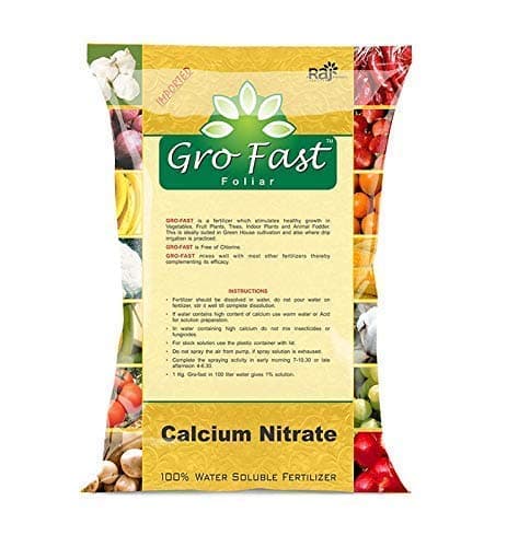 Raj AGRITECH GroFast Foliar Granual Form 100% Water Soluble Fertilizer for Plants (1000)