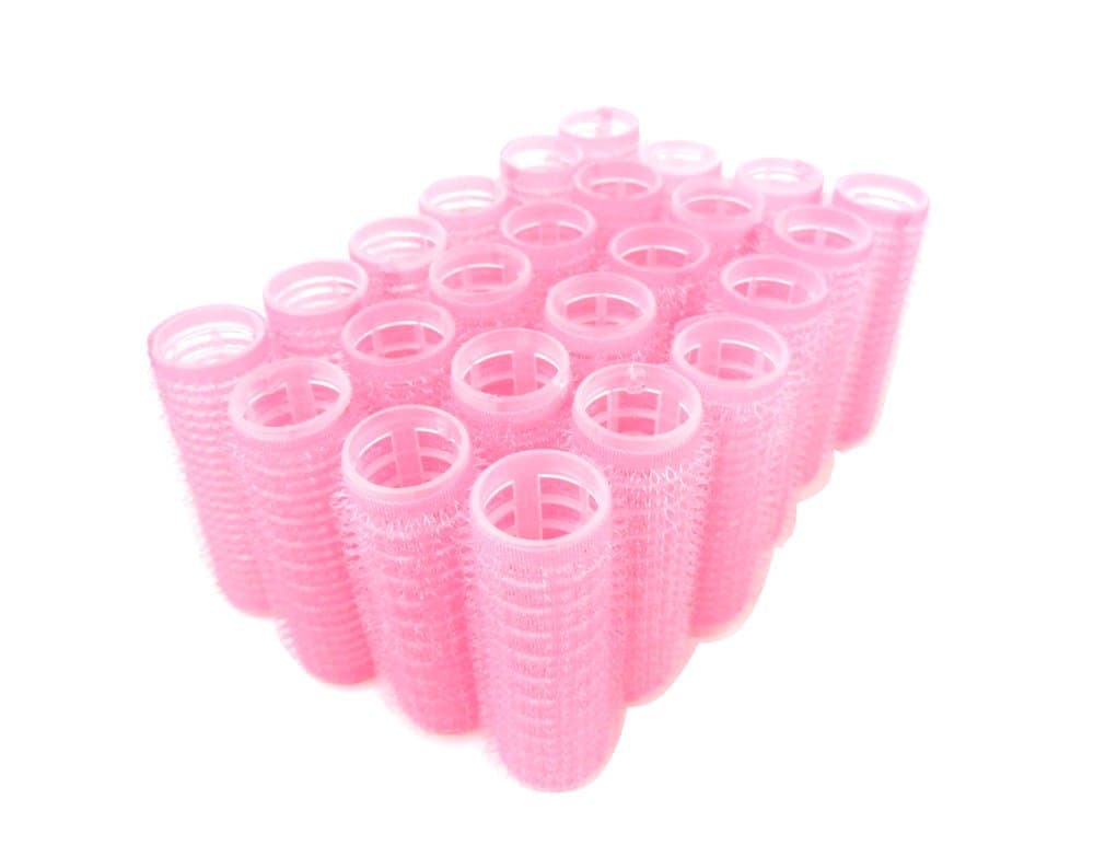 24pc x 20mm (7/8”) Small Self Grip Hair Rollers Pro Salon Hairdressing Curlers