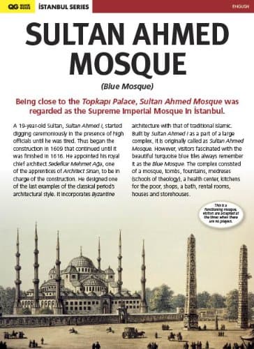 Sultan Ahmed Mosque (Blue Mosque) in Istanbul Pamphlet – April 1, 2011