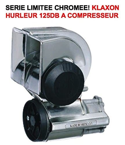LCM2014 Bad Boy hornblaster. Horn 17 Inch Squeeze Shrilling Screaming 12 V Serie Limitee chromee. klaxonnez Different. Raid Preparation 4x4