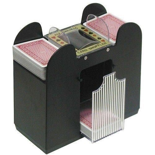 Casino 6 Deck Automatic Card Shuffler Bridge and Stand