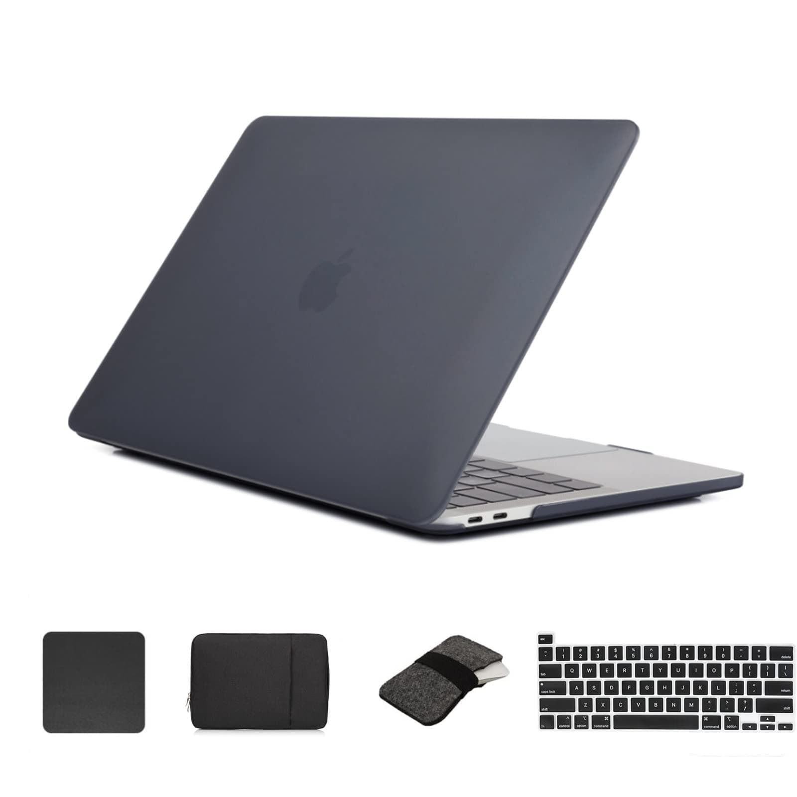 DR.Desire MacBook Air Pro 13 inch Case for MacBook Air M2 A2681 13.6 inch and MacBook Pro M1/M2 A2338 13.3 inch,Frosted Case Kit Including Mouse Pouch,Laptop Bag,Mouse Pad,Keyboard Protector
