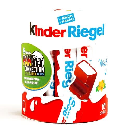Kinder Riegel Chocolate Sticks (1 Unit Per Order) - Gourmet Christmas Gift for the Holidays