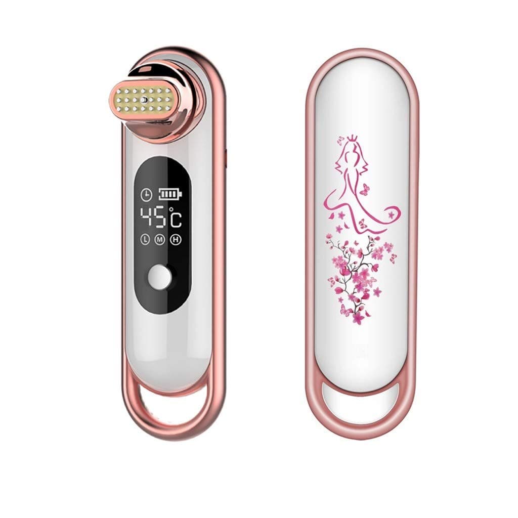 Portable RF Radio Frequency Beauty Massage Machine Facial Rejuvenation Lifting Tighten Anti-Aging Device (Rose Gold)