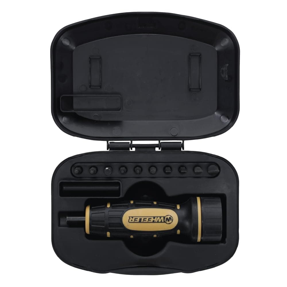 Manual Firearms Accurizing Torque Wrench with Inch/Pounds Measurement, Bits and Storage Case for Scope Mounting, Gunsmithing and Maintenance