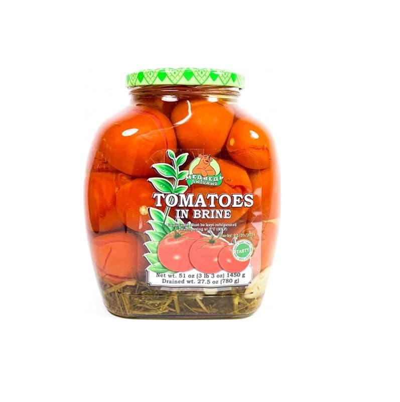 Medved Lubimiy Tomatoes In Brine 680G - Authentic Quality Pickled Tomatoes, Brimming With Flavor And Perfectly Preserved