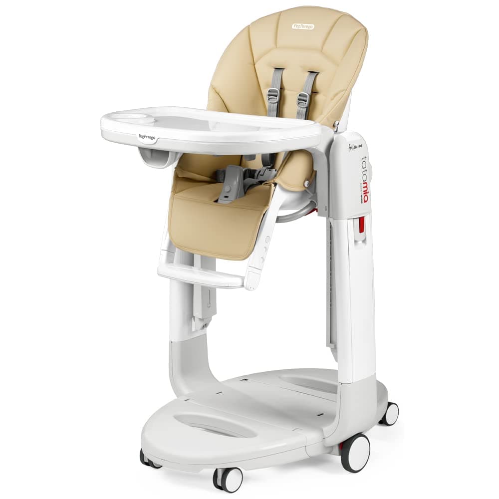 – Peg Perego Tatamia Follow Me Compact 3-in-1 Recliner, Swing & Highchair for Babies 0-3 Years,Adjustable to 9 different heights, Quick Clean & Easy Push Wheels For Babies & Toddlers– Paloma