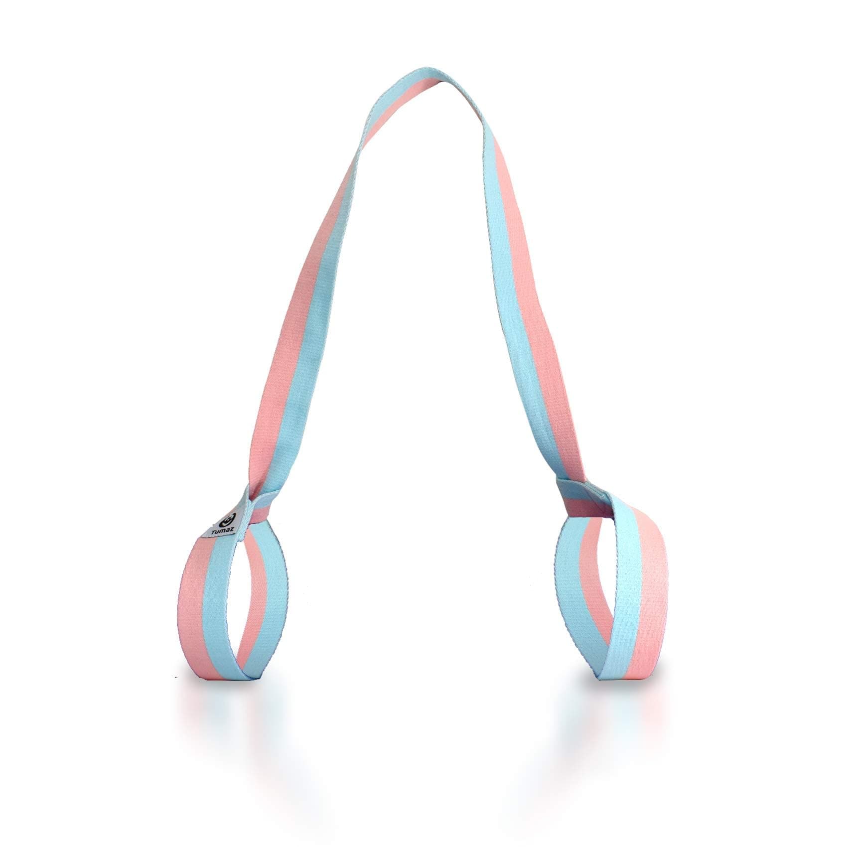 Tumaz Yoga Mat Strap [MAT NOT Included] (2 Sizes) with Extra Thick & Comfy Delicate Texture, Adjustable Yoga Mat Carrier