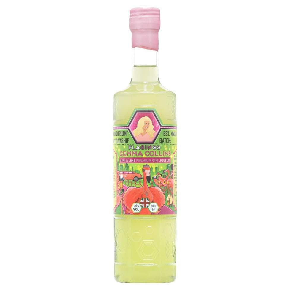 FlaGingoGemma Collins Kiwi & Lime Gin Liqueur - 500 ml