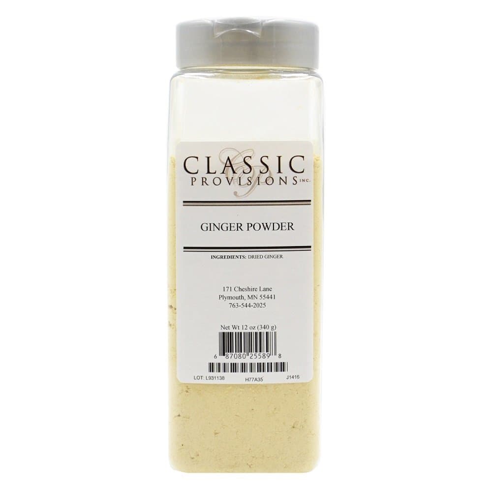 Classic Provisions Spices, Ground Ginger, 12 Ounce