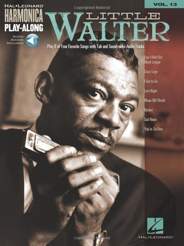 Little Walter - Harmonica Play-Along Vol. 13 Book/Online Audio (Hal Leonard Harmonica Play-Along)