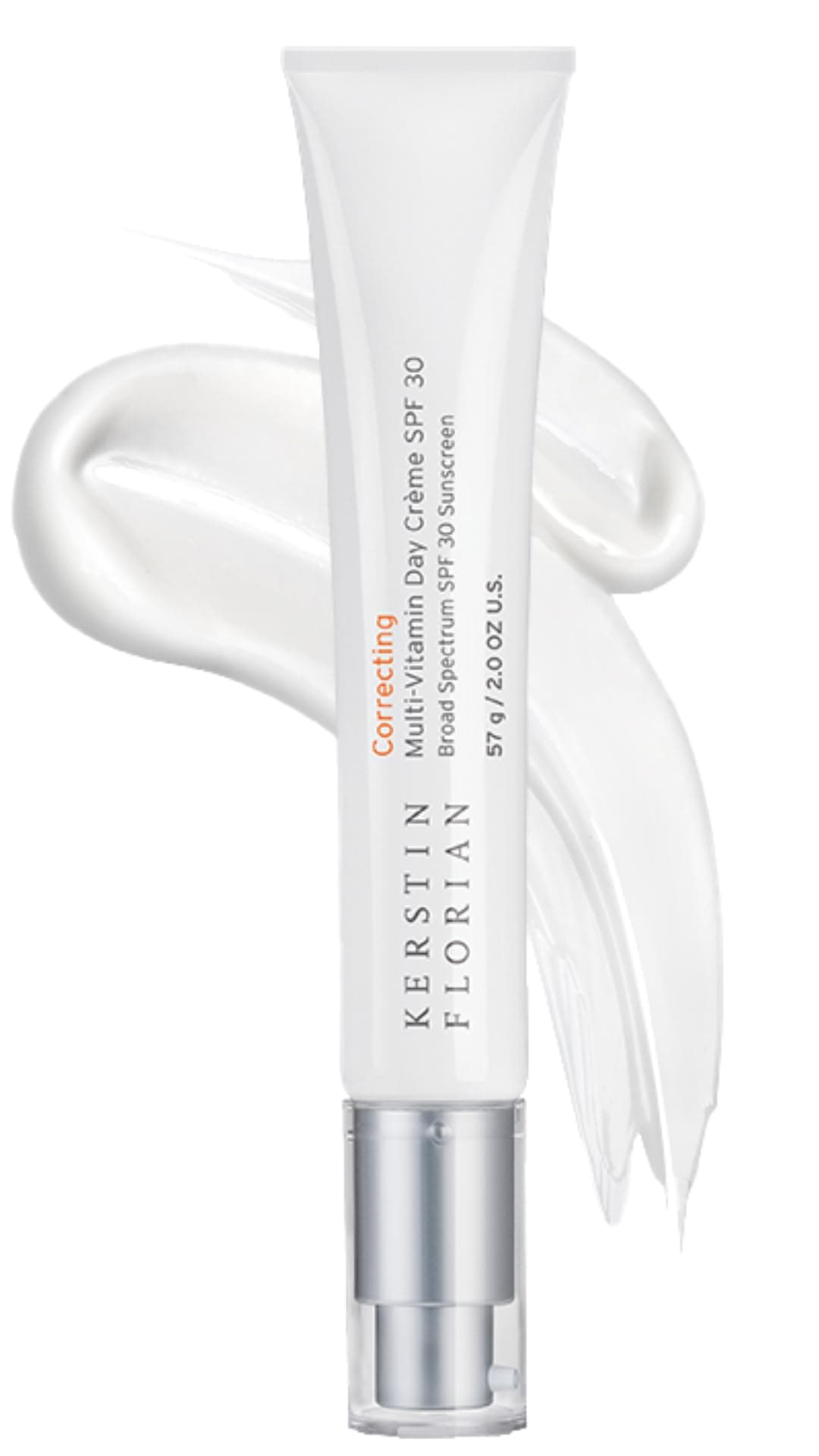 Kerstin Florian Multi Vitamin Day Creme SPF 30 | Daily Facial Moisturizer with Natural Zinc Oxide | Sunscreen with UVA and UVB Protection | Oil Free (2 oz)