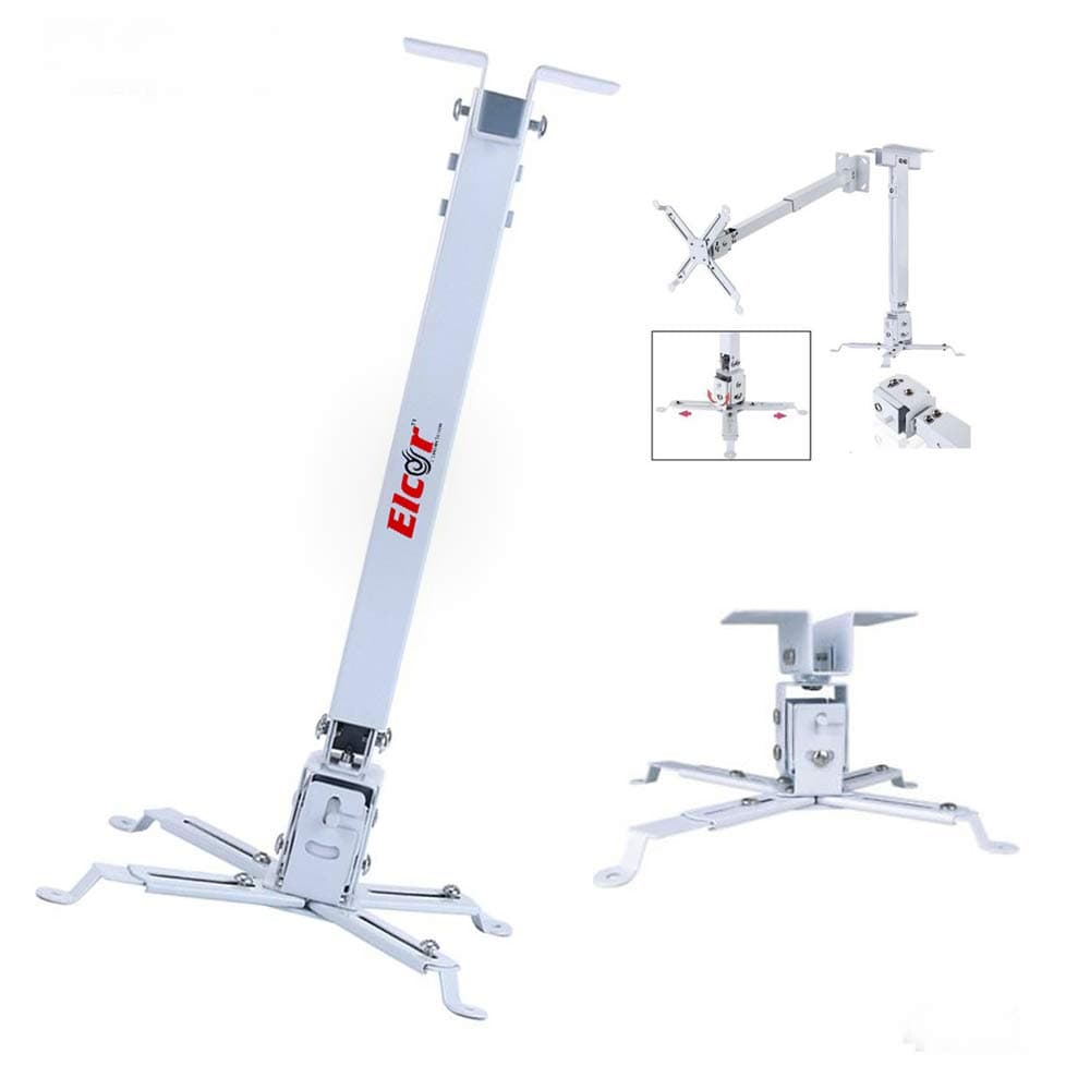 Elcor Projector Ceiling Mount kit 3ft. Adjustable with -/+15° Tilting