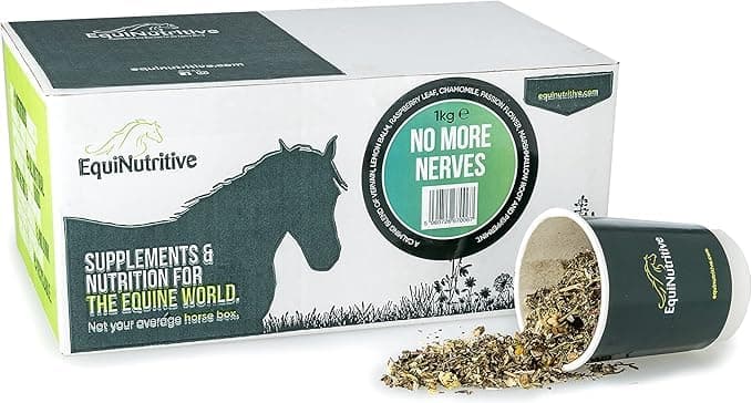 No More Nerves - Calming Supplement For Horses - 100% Natural Ingredients (3 kg)