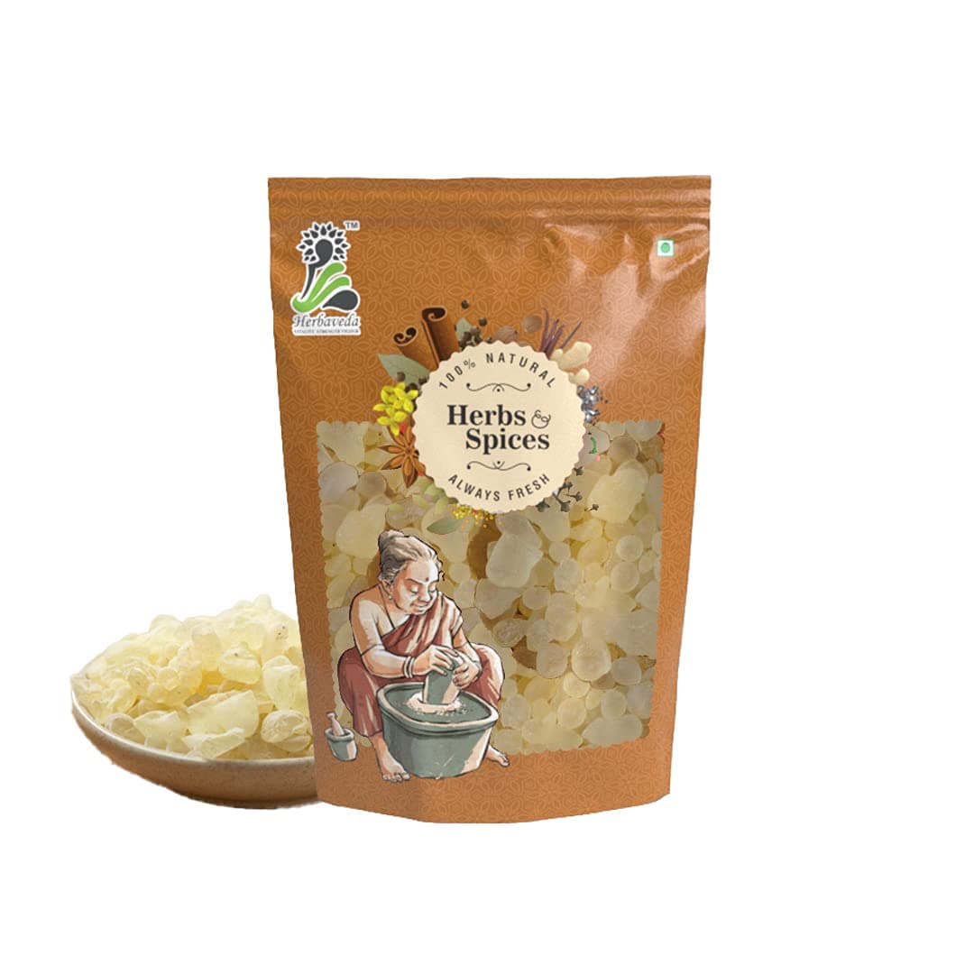 LEANBEING Herbaveda-Gum Mastic|Rumi Mastangi |Pistacia Lenticus-Mastic Gum(100 Grams)|Imported From Greece