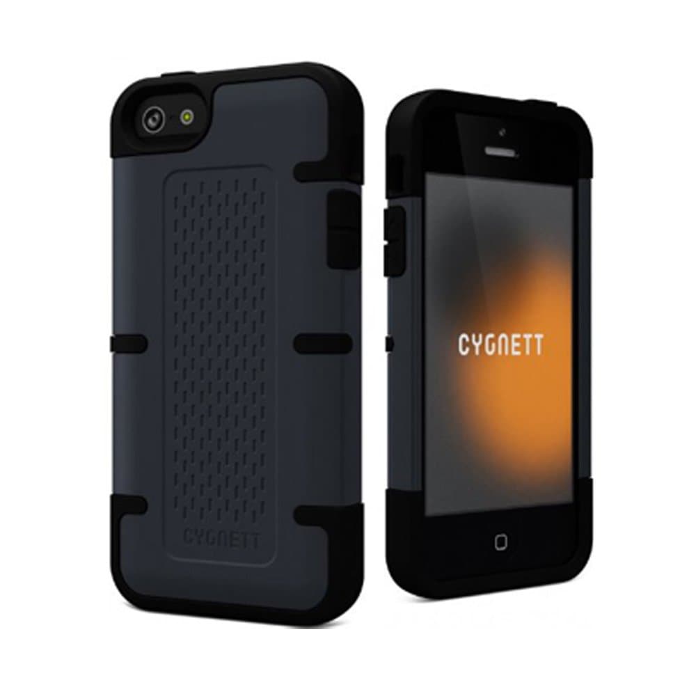 Cygnett CY0868CPWOR Workmate Shock-Absorbing Case for iPhone 5 & 5s (Slate Grey)