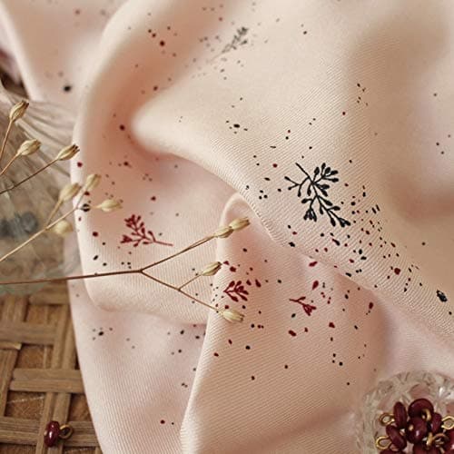 Atelier Brunette Twig Viscose Twill Fabric Blush - per metre