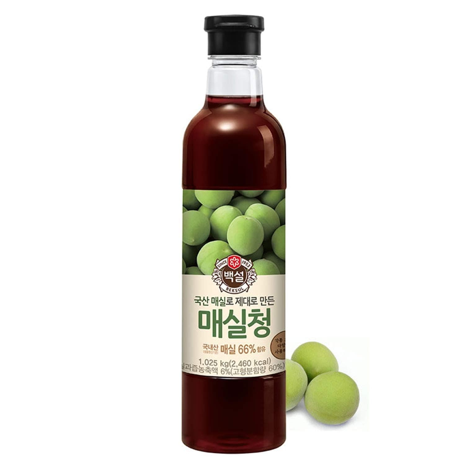 Korean Beksul All Purpose Plum Extract Syrup 매실청 2.2lb