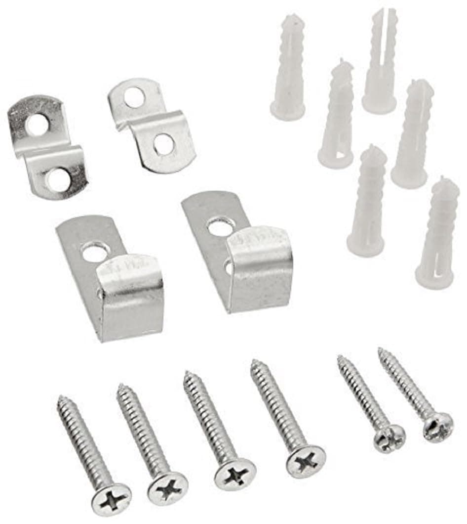 OOK 534021 1/2” Steel Mirror Support Hangers (20lbs. Capacity)