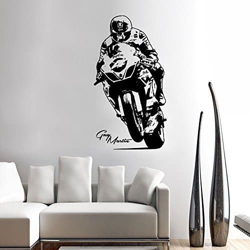 Guy Martin IOMTT NW200 WALL ART DECAL GRAPHIC