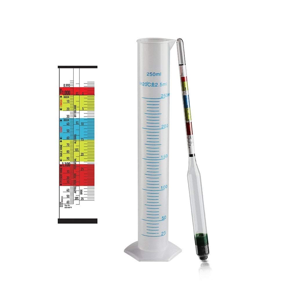 labpro Triple Scale Hydrometer, free gift jar, laboratory tested Free Shipping India