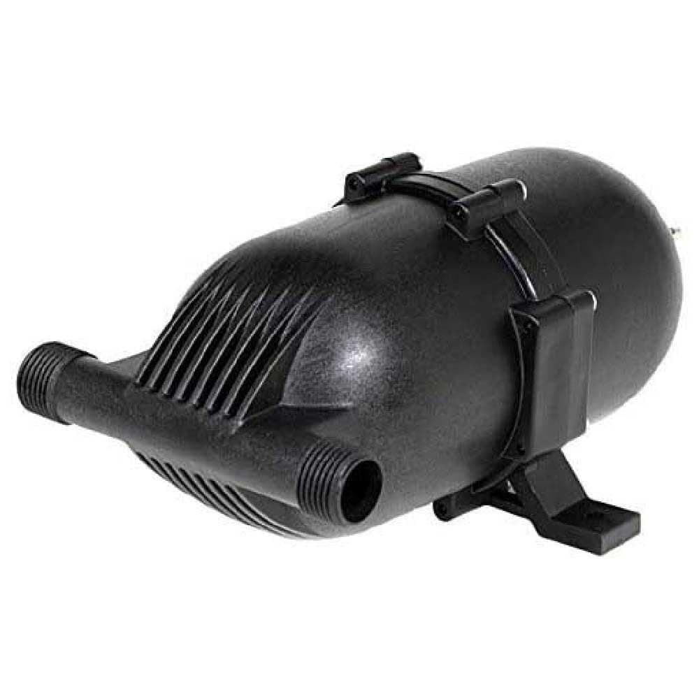 Shurflo 182200 Accumulator Tank, 9.1" x 4.8" x 3.8", Black