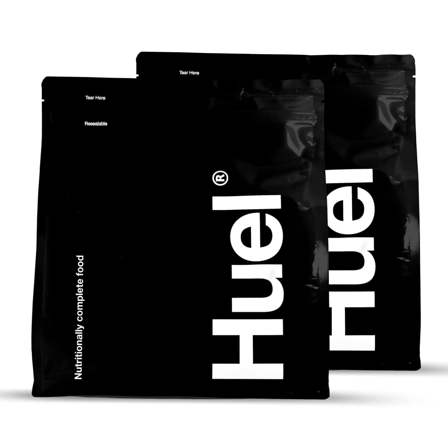 Black Edition - Nutritionally Complete 100% Vegan Gluten-Free - Less Carbs More Protein - Powdered Meal (Chocolate, 2 Bags)