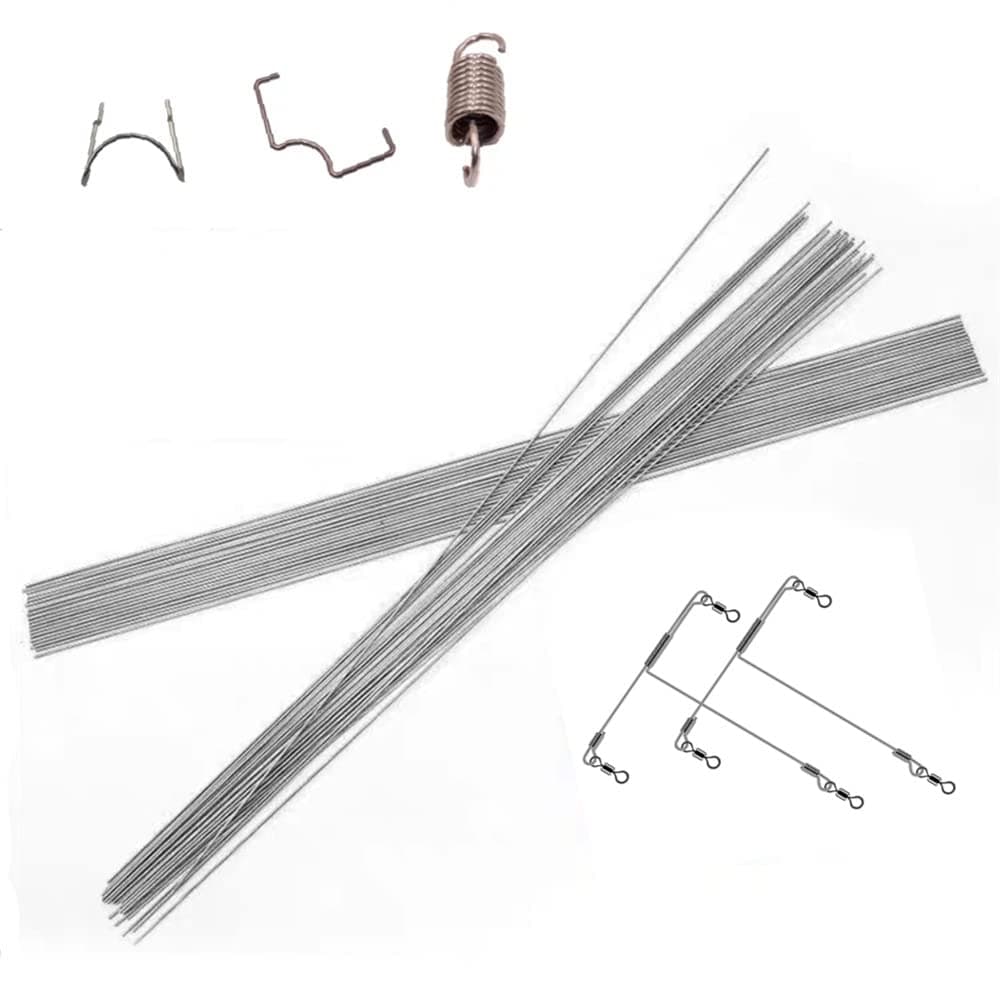 Stainless Steel Spring Wire - Straight Hard Wire 0.8, 1.0, 1.2, 1.6mm - 400mm/25pcs
