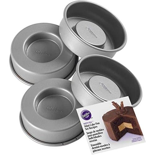Wilton Tasty-Fill Mini Cake Pans Set, 4-Piece