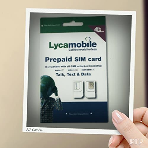 Lycamobile Preloaded Sim Card with $29 Monthly Plan Included FREE iPHONE PIN OPENER
