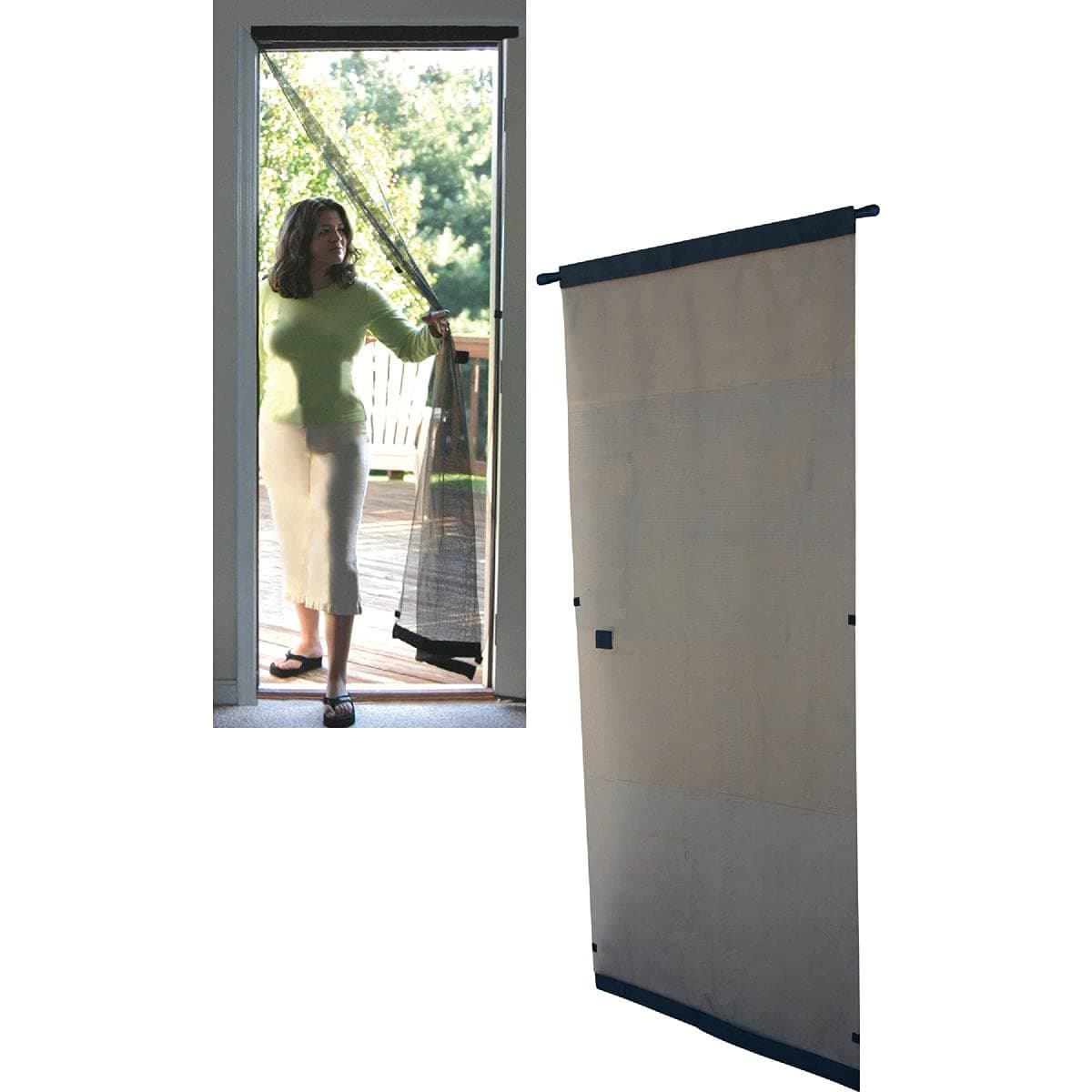 Instant Retractable Screen Door