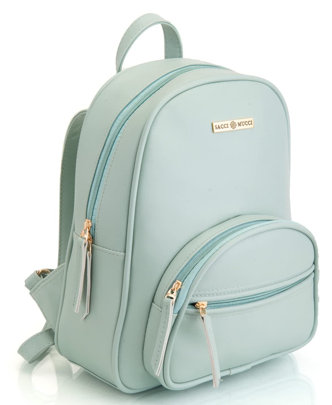 SACCI MUCCI Women's PU Leather Stylish and Trending Backpack for office daypack mini travel bag Casual Backpack